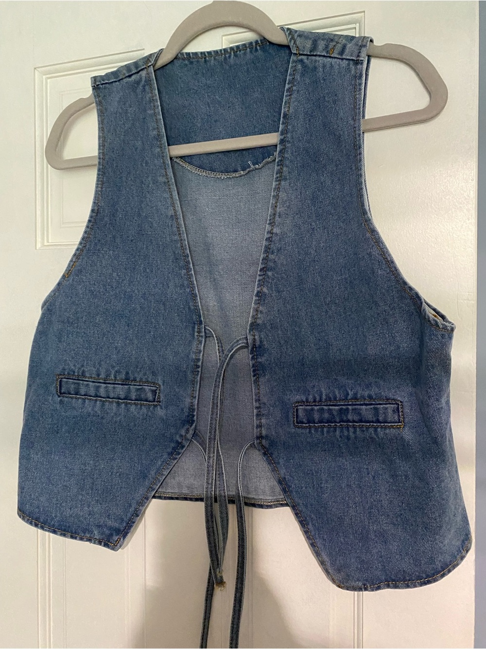 Denim vest
